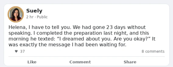 Message received after the Registry